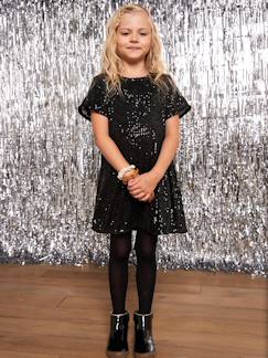 Robe fille à sequins capsule mère-fille Fille-Robe fille à sequins capsule mère-fille