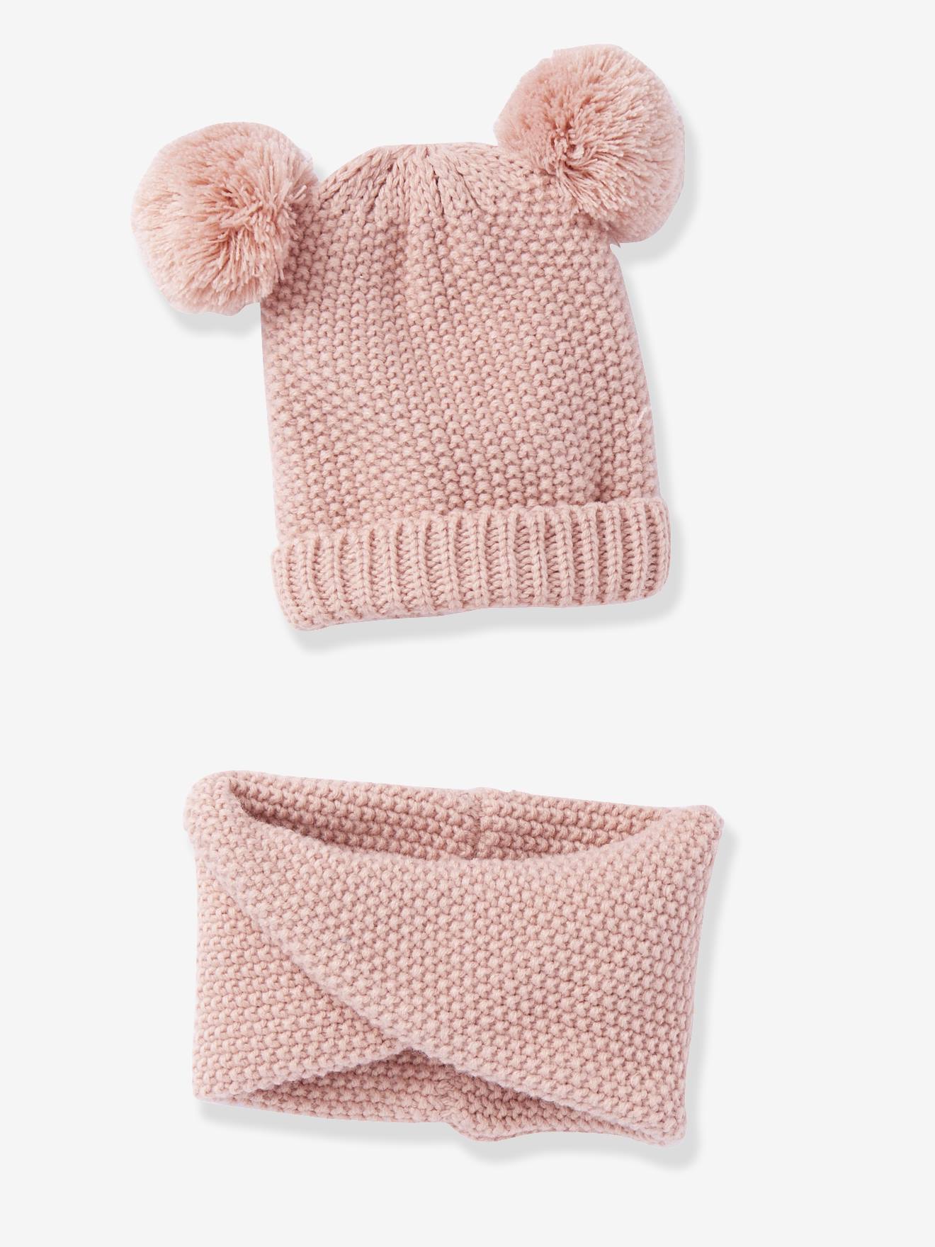 écharpe et gants Dora the Explorer Fille Grey & Pink Ensemble bonnet 