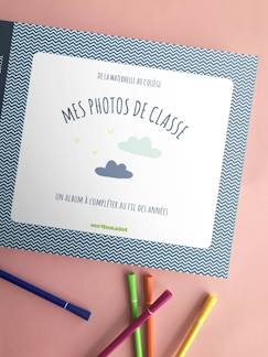 Winter-Kollektion-Spielzeug-Bücher (französisch)-Kinder-Album-Fotoalbum für die Schulklasse auf Französisch