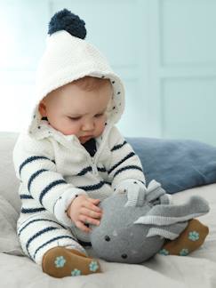 Winter-Kollektion-Baby-Latzhose, Overall-Gefütterter Strickoverall für Neugeborene