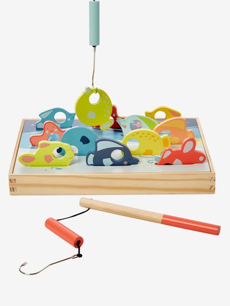 Jeu de pêche 3D en bois FSC® multicolore 