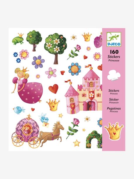 160 stickers Princesse Marguerite DJECO MULTICOLORE 