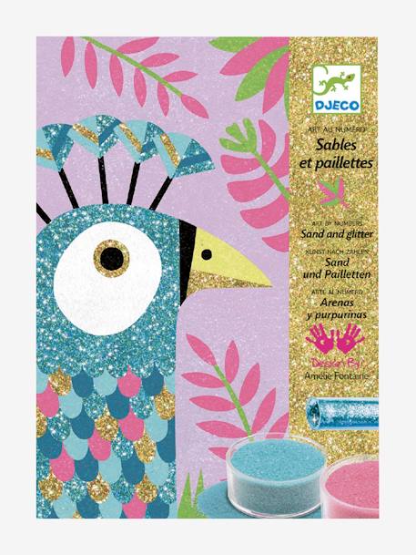 Atelier Sables colorés Eblouissants Oiseaux MULTICOLORE 