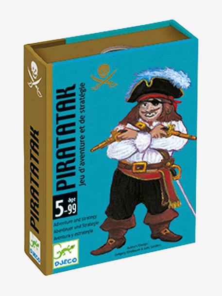 DJECO Kinder Kartenspiel „Piratatak' BLAU 