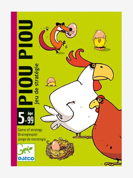 DJECO Kinder Kartenspiel „Piou-Piou' GRUN 