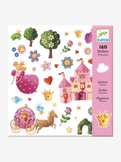 Hiver-Jouet-Activités artistiques-Gommettes, collage et modelage-160 stickers Princesse Marguerite DJECO