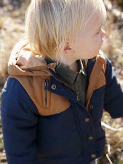 Mode et chaussures enfant-Bébé-Manteau, combipilote, nid d'ange-Parka 3 en 1 bébé garçon avec gilet amovible