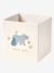 Lot 3 bacs de rangement BAYOU beige 