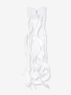 Mädchen-Haargesteck DAITHNE mit Organza-Schleife und Korkenzieherbändern Mädchen DANAMADE