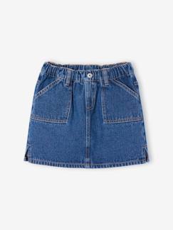 Mädchen-Rock-Mädchen Jeansrock BASIC Oeko-Tex 
