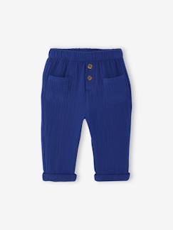 Bébé-Pantalon, jean-Pantalon bébé garçon gaze de coton