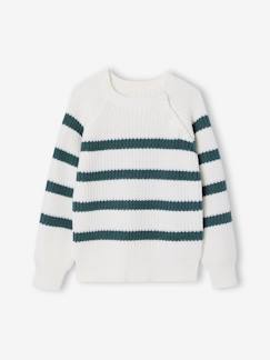 Garçon-Pull, gilet, sweat-Pull-Pull garçon rayé