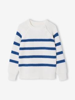 Garçon-Pull, gilet, sweat-Pull-Pull garçon rayé