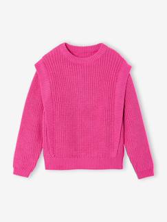 Mädchen-Pullover, Strickjacke, Sweatshirt-Pullover mit Volants Mädchen