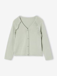 Mädchen-Festliche Mädchen Strickjacke 