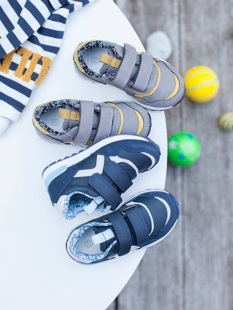 Sportliche Sneakers für Baby Jungen GRAU 