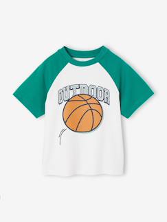 Garçon-Vêtements de sport-T-shirt garçon manches raglan