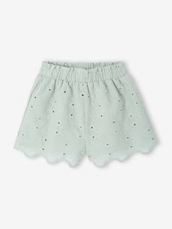 Bébé-Short bébé fille broderie anglaise
