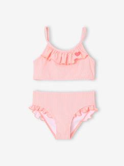 Fille-Maillot de bain-Maillot de bain fille 2 pièces rayé