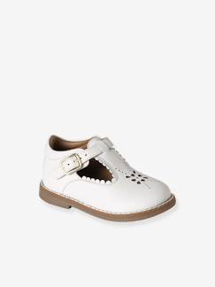 Schuhe-Babyschuhe 17-26-Lauflernschuhe Mädchen 19-26-Lauflern-Spangenschuhe aus Leder Baby