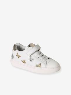 Schuhe-Mädchenschuhe 23-38-Sneakers aus Leder Kinder