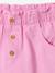 Short fille facile à enfiler corail+marine+mauve+vert d'eau 