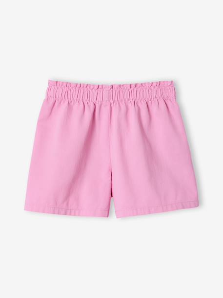 Short fille facile à enfiler corail+marine+mauve+vert d'eau 