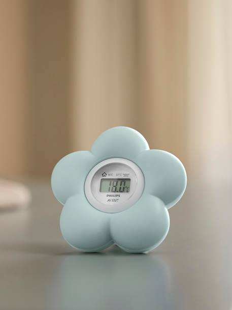 Thermomètre numérique 2 en 1 Philips AVENT forme fleur vert 