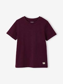 Garçon-T-shirt, polo, sous-pull-T-shirt couleur garçon manches courtes