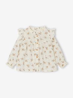 Bébé-Chemise, blouse-Blouse à volants bébé