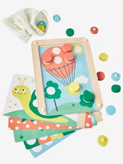 Babys gehen in die Kita-Spielzeug-Lernspiele-Farben-Spiel für Kinder aus FSC® Holz