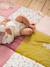 Tapis de sol / fond de parc patchwork LAPIN ENCHANTÉ vieux rose 