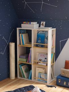 Zimmer und Aufbewahrung-Aufbewahrung-Bücherregal-Regal mit Fächern und Bücherablage für Kinder