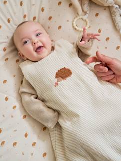 -Ärmelloser Baby Schlafsack IGEL mit Bio-Baumwolle