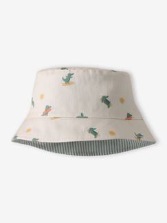 Bébé-Accessoires-Chapeau-Bob bébé garçon coton réversible