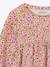 Mädchen Blusenshirt mit Print beige+graugrün+pudrig rosa+wollweiß 