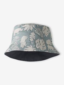 Garçon-Accessoires-Bob garçon coton réversible à motifs