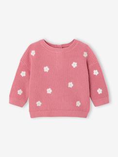 Baby-Pullover, Strickjacke, Sweatshirt-Pullover-Bestickter Baby Pullover Oeko-Tex