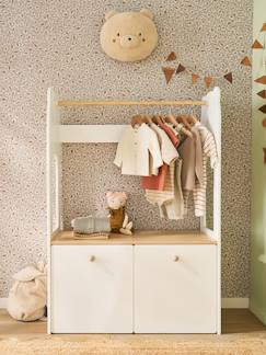 Chambre et rangement-Chambre-Portant et bureau enfant 2 en 1 Ourson