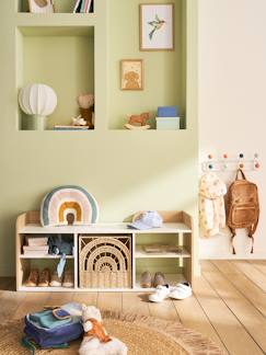 Zimmer und Aufbewahrung-Zimmer-Stuhl, Hocker, Sessel-Sessel-Kinder Regal zur Aufbewahrung YEL, Schuhbank mit 3 Fächern