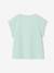 Mädchen T-Shirt BASICS Oeko-Tex aqua+bonbon rosa+ecru+marine 