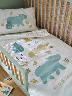 Linge de maison et décoration-Linge de lit bébé-Parure housse de couette + taie d'oreiller bébé BAYOU