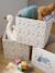 Lot 3 bacs de rangement BAYOU beige 