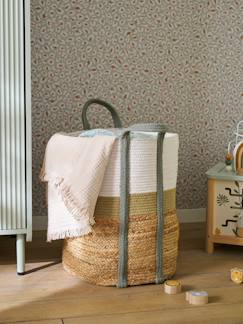 Linge de maison et décoration-Décoration-Objet déco-Panier de rangement en jute tricolore