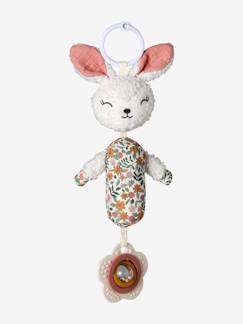 Jouet-Premier âge-Doudous et jouets en tissu-Hochet d'éveil à suspendre lapin