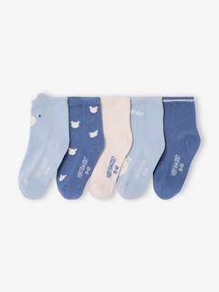 Bébé-Lot de 5 paires de chaussettes « ourson » bébé