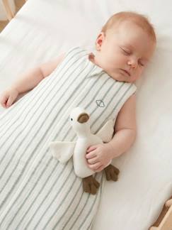Bettwäsche & Dekoration-Baby-Bettwäsche-Schlafsack-Baby Sommer-Schlafsack mit Streifen TOG 1, personalisierbar