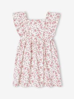 Mädchen-Kleid Mädchen mit Flügelärmeln