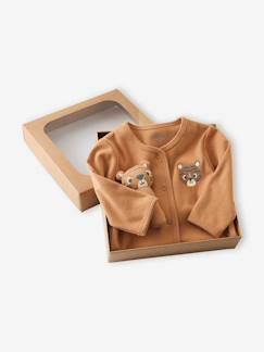 Baby-Set TIGER: Strampler & Kuscheltier mit Geschenkbox, Bio-Baumwolle