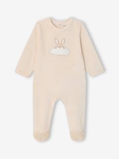 -Pyjama naissance en velours